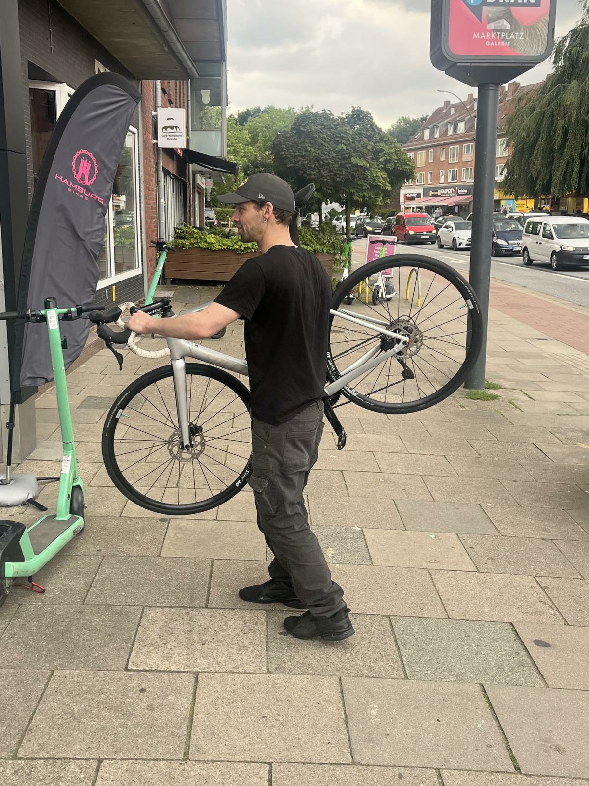 Fahrradabholung